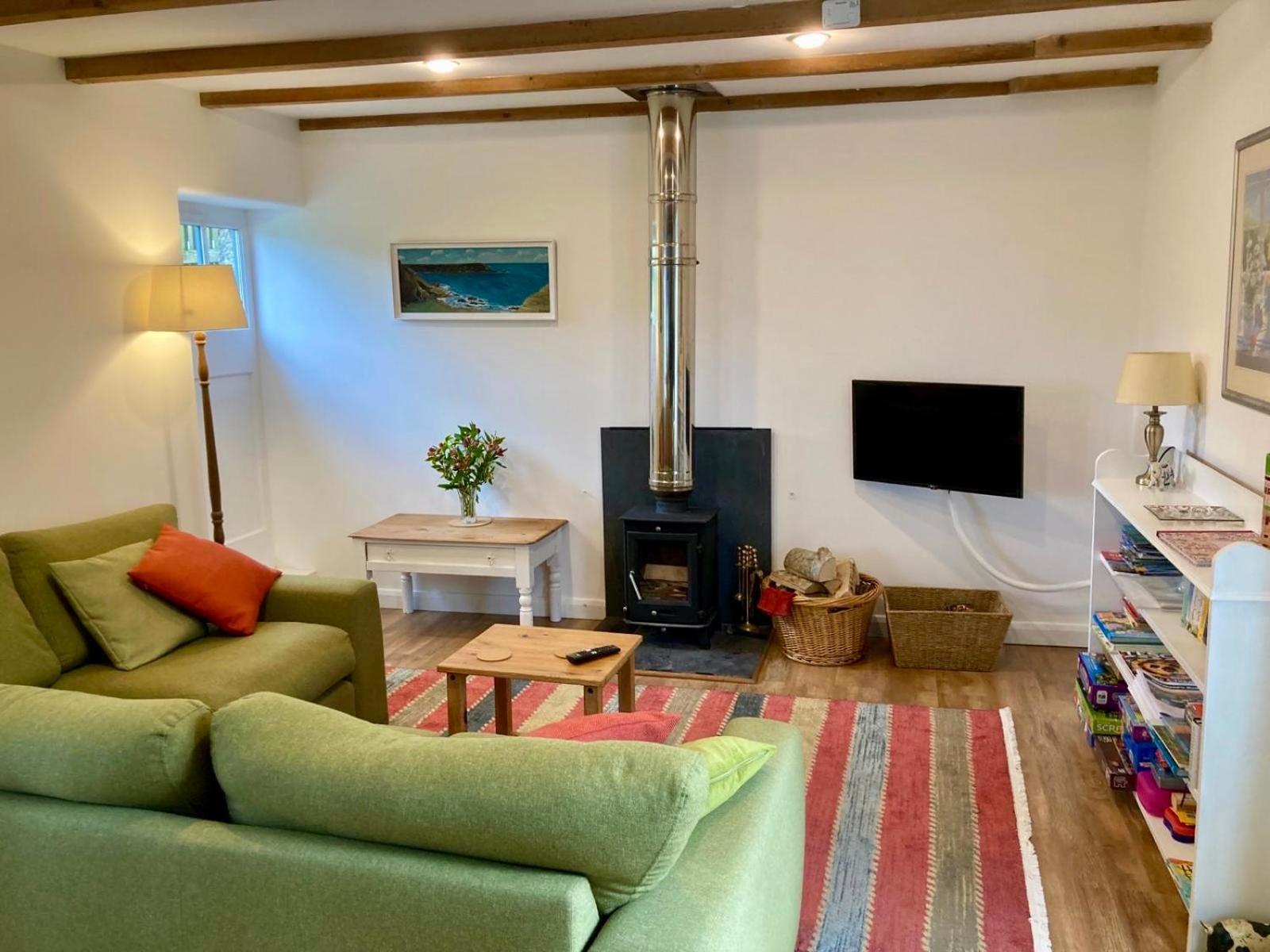 Barn Conversion In Zennor St Ives Exteriör bild
